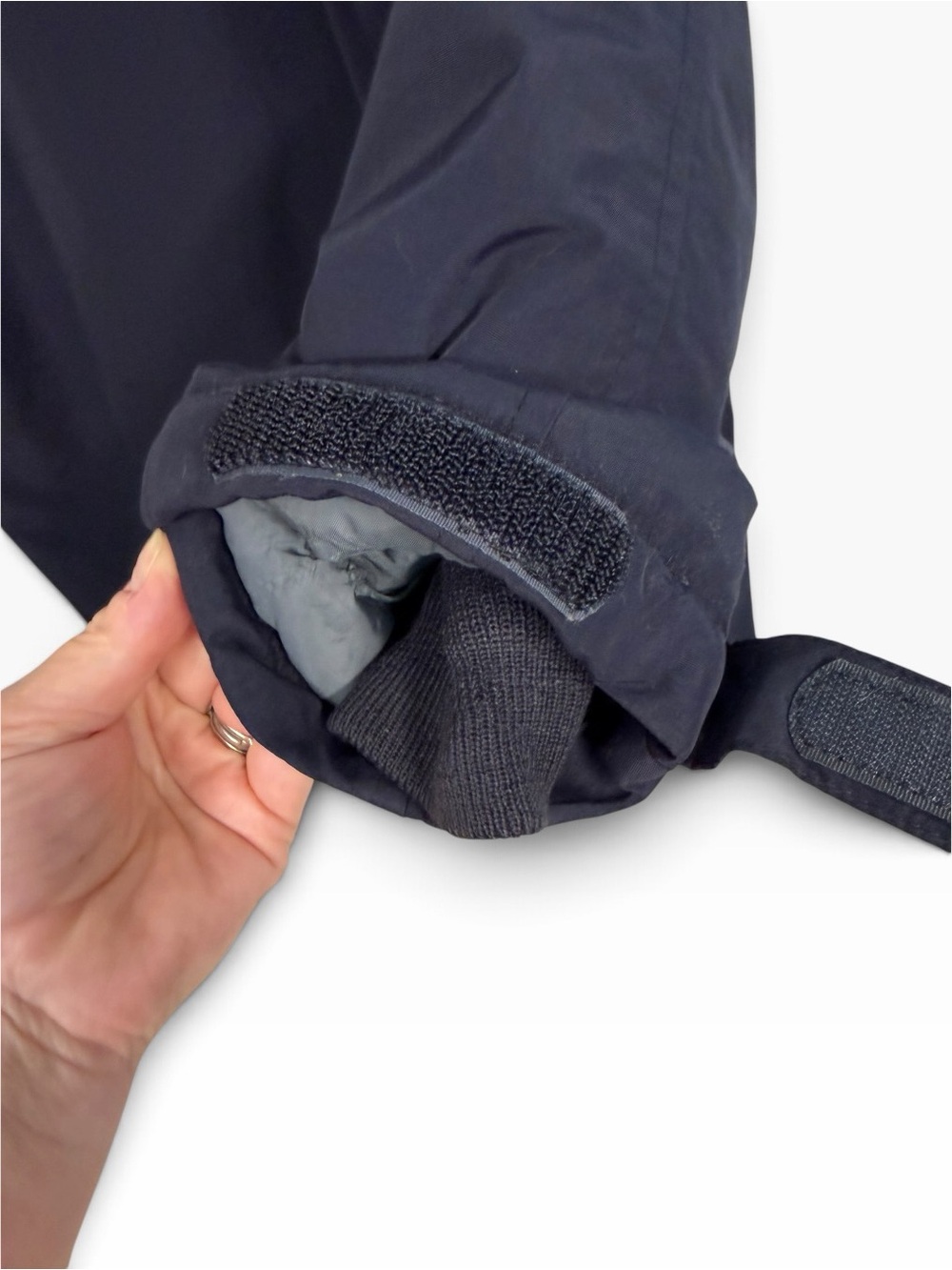 Lands’ End The Squall Parka Men’s XXL Navy Waterproof Fleece Lined Winter Jacket - Picture 5 of 11